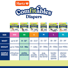 Hartz Comfitables ajustement ceinture élastique pour un confort durable.