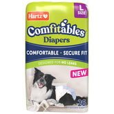Hartz Comfitables: couche chien taille large portée confortable au quotidien
