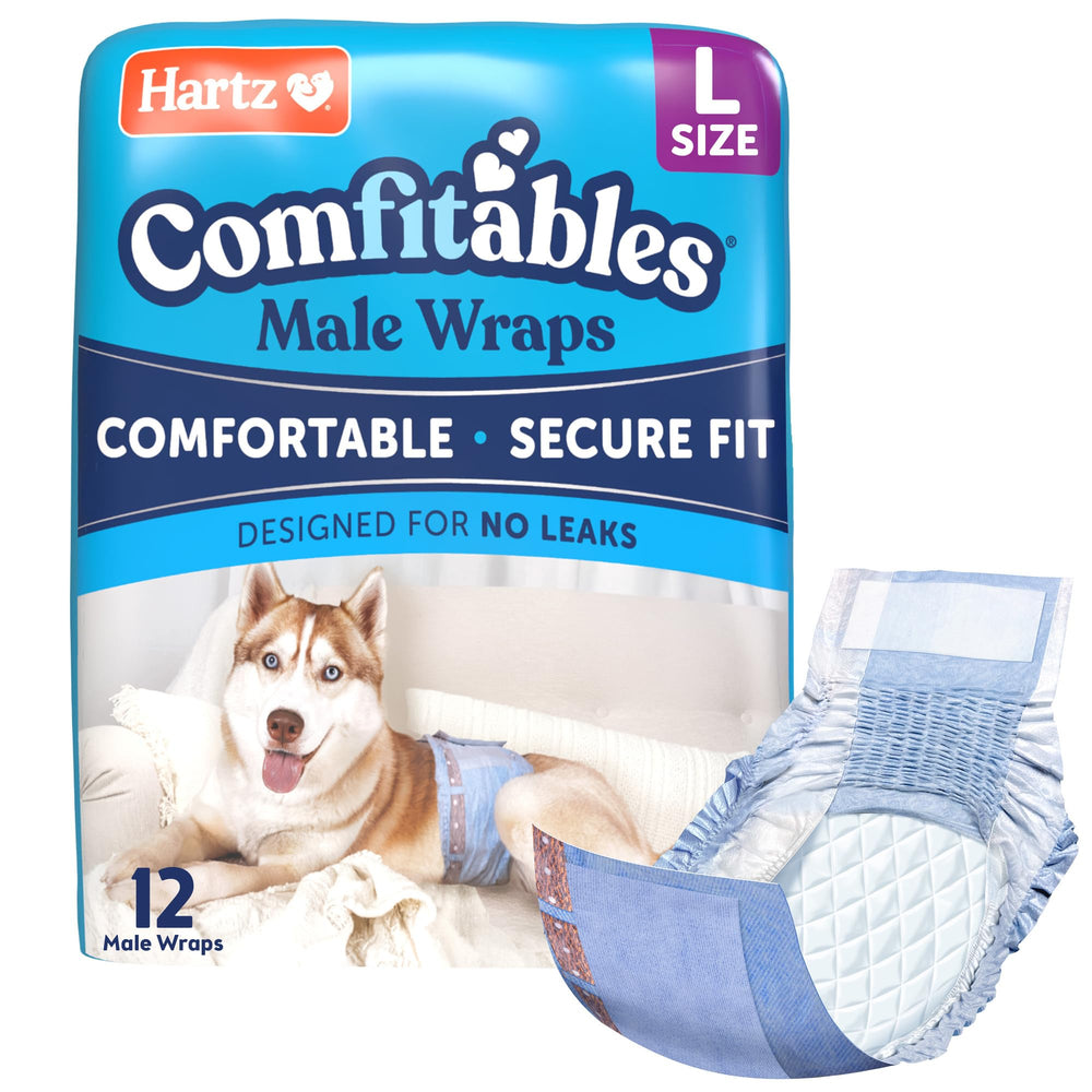 Hartz Comfitables – Couches mâle elastique-taille: confort et liberté de mouvement.