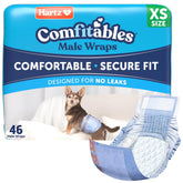 Hartz Comfitables: ceinture extensible pour chien mâle offrant un ajustement confortable.