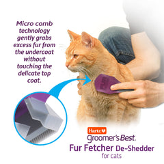 Hartz Groomer’s Best Fur Fetcher – micro-peignes ciblant les poils morts.