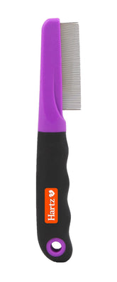 Hartz Groomer's Best: peigne antiparasitaire pour chiens et chats, dents fines.