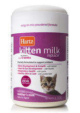 Hartz lait chaton en poudre - mélange rapide pour nourrir à la demande.