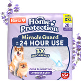 Hartz Miracle Guard emballage: présentation claire et facile à repérer pour une utilisation rapide.
