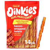 Hartz Oinkies torsades-wrap-bacon pour chien – récompense savoureuse et facile à mâcher.