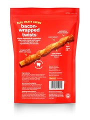 Hartz Oinkies torsades-wrap-bacon – friandise bacon réelle idéale pour l’entraînement.