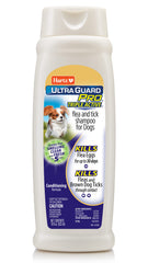 Hartz UltraGuard Pro : bouteille-shampooing-18oz, soin et protection contre puces et tiques.
