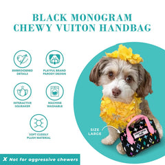 Design parodique luxueux et amusant pour chien et propriétaire.