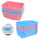 Hautllaif distributeur suspendu bleu – alimentation facile et fixation sécurisée pour cage
