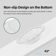 Bol céramique facile à nettoyer et sans code, lavage simple et rapide.