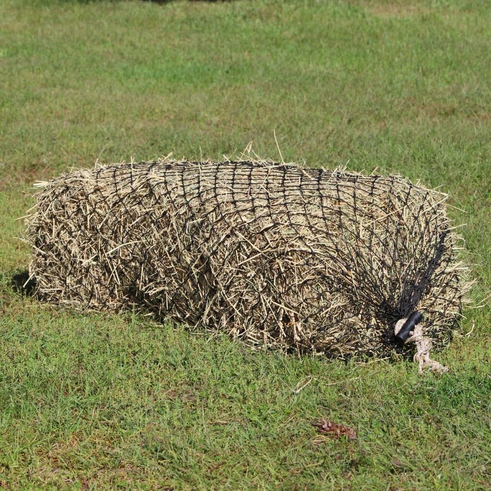 Réseau Hay Chix carré 2-brins pour foin, réduction du gaspillage et compatibilité jusqu’à 70 lb.