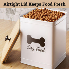 HB Design Co conteneur croquettes 5-7 lb, idéal pour petits et moyens chiens