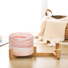Bol HCHLQLZ en porcelaine à surface lisse, lavage facile et hygiène assurée.