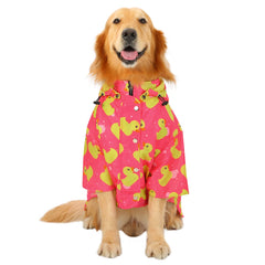 HDE imperméable chien nylon léger pour balades pluvieuses et confort.