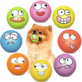 Balles sifflet HDSX rondes et multicolores pour jeu actif