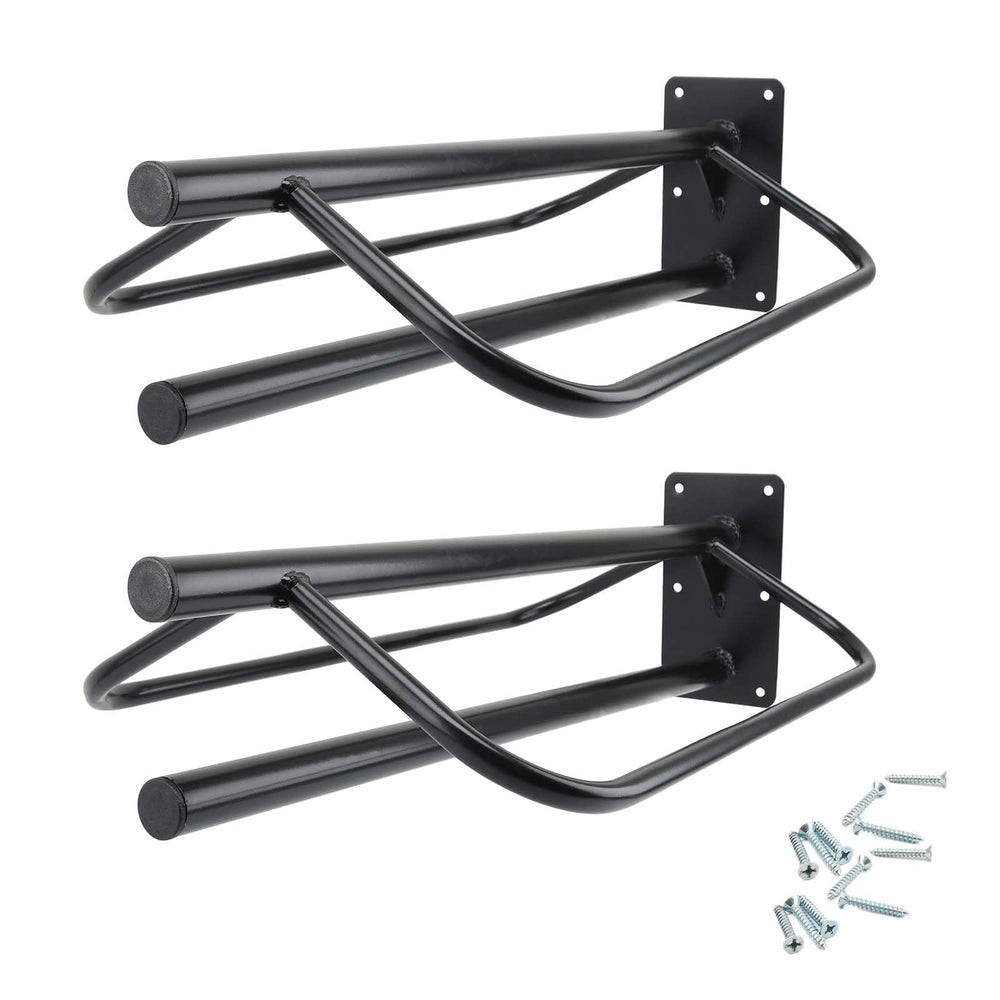 HDYEGY porte-selle mural avec barre, rangement sûr pour selle et tapis