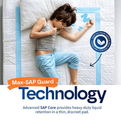 Healqu tapis d'entraînement chiots noyau absorbant triple pour absorption efficace.