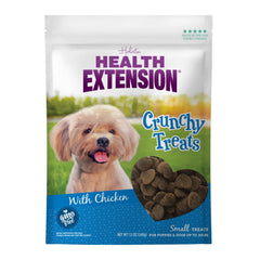 Health Extension: coeurs biscuits poulet, friandise croquante pour l’entraînement canin