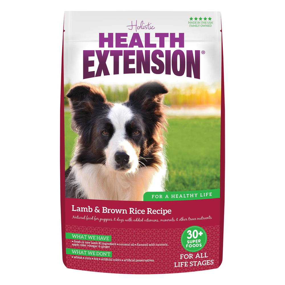 Health Extension croquettes agneau premier ingrédient maigre pour soutenir les muscles