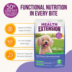 Health Extension Little Bites Lite, contrôle du poids grâce à 50% moins de gras.