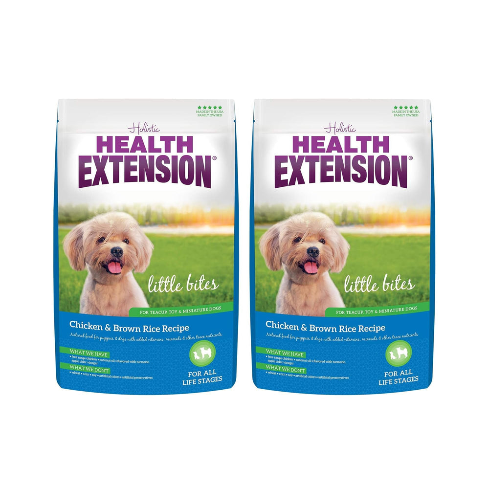 Health Extension Little Bites: croquettes miniatures faciles à mâcher pour petits chiens.