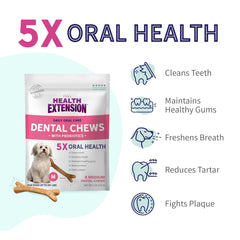 Health Extension Os dentaires probiotiques – haleine plus fraîche grâce au persil