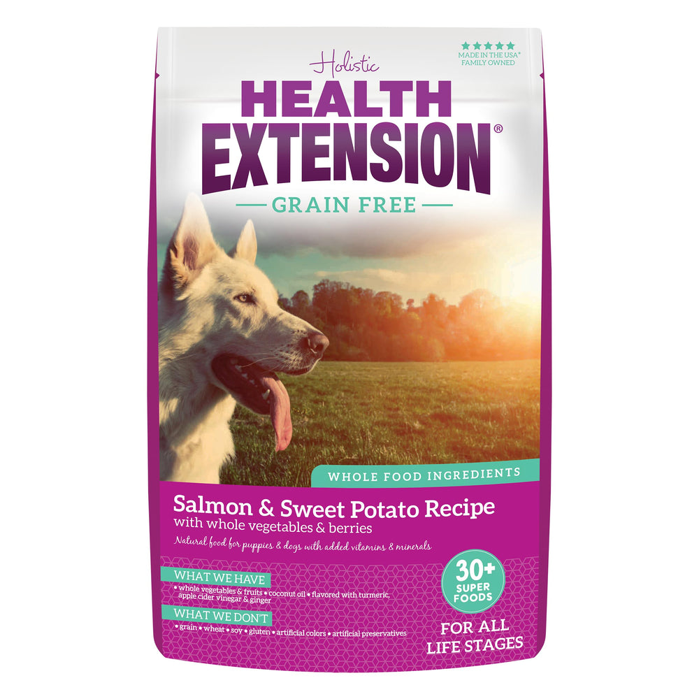 Health Extension premier-ingrédient-saumon : protéines maigres pour muscles et énergie soutenue.