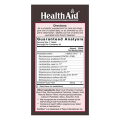 HealthAid PetProbio saveur boeuf foie bacon: goût naturel apprécié lors des repas.