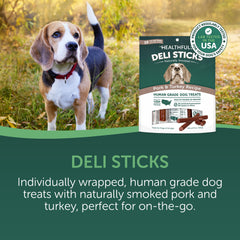 Healthfuls Deli Sticks porc-dinde - sans gluten pour plus de choix.