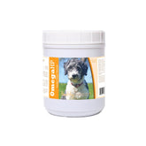 Healthy Breeds Omega HP: gommes pour peau et poil soyeux, soutien quotidien.