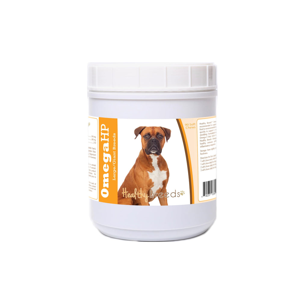 Healthy Breeds Omega HP friables: texture savoureuse pour soutenir pelage sain.