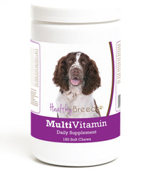 Healthy Breeds friandise molle multivitamine pour chiens, soutien peau et pelage sains.