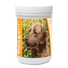 Healthy Breeds Omega HP, emballage élégant, soutient potentiellement la peau et le pelage