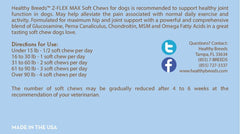 Healthy Breeds Z-Flex Max glucosamine-chondroïtine-perna - soutien articulations.