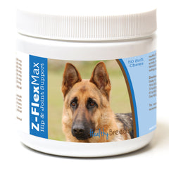 Healthy Breeds Z-Flex Max emballage - solution pratique pour la supplémentation quotidienne.