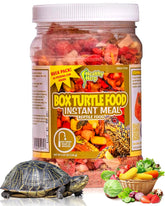 Healthy Herp, alimentation tortue en boîte et réhydratation rapide.