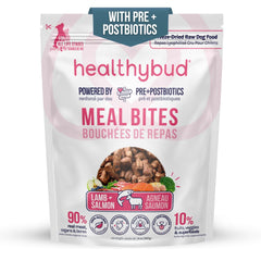 Healthybud Lamb-Saumon Bites lyophilisees, bouchées riches en proteines pour chien