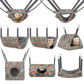 Hedgeink hamac ensemble 8 pièces pour varier repos et jeux.