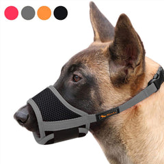 HEELE muselière en nylon doux et respirant pour chien, confort lors des promenades.