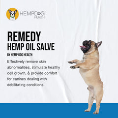 Hemp Dog Health Remède: bouteille d'huile de chanvre pour chien et application simple