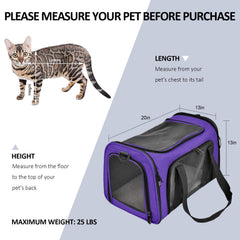 Porte-chat Henkelion pliable et portable, rangement pratique.