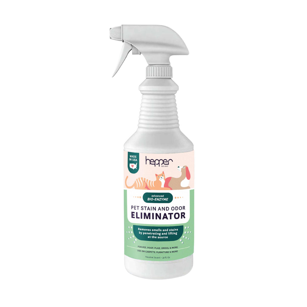 Hepper Advanced Bio-Enzyme, spray sur tapis, élimine taches et odeurs