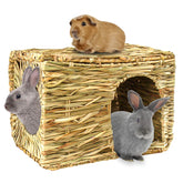 HERCOCCI maison-herbe-grand-format-lapin: espace spacieux pour repos et jeux quotidiens.
