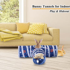 HERCOCCI tunnel-lapin-ball-interieur: balle suspendue incite au jeu