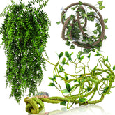 HERCOCCI vignes vertes pour terrarium offrant abri naturel et décor réaliste.