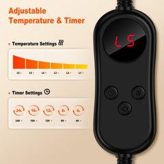 Température automatique herehomi assure un confort constant sans surchauffe
