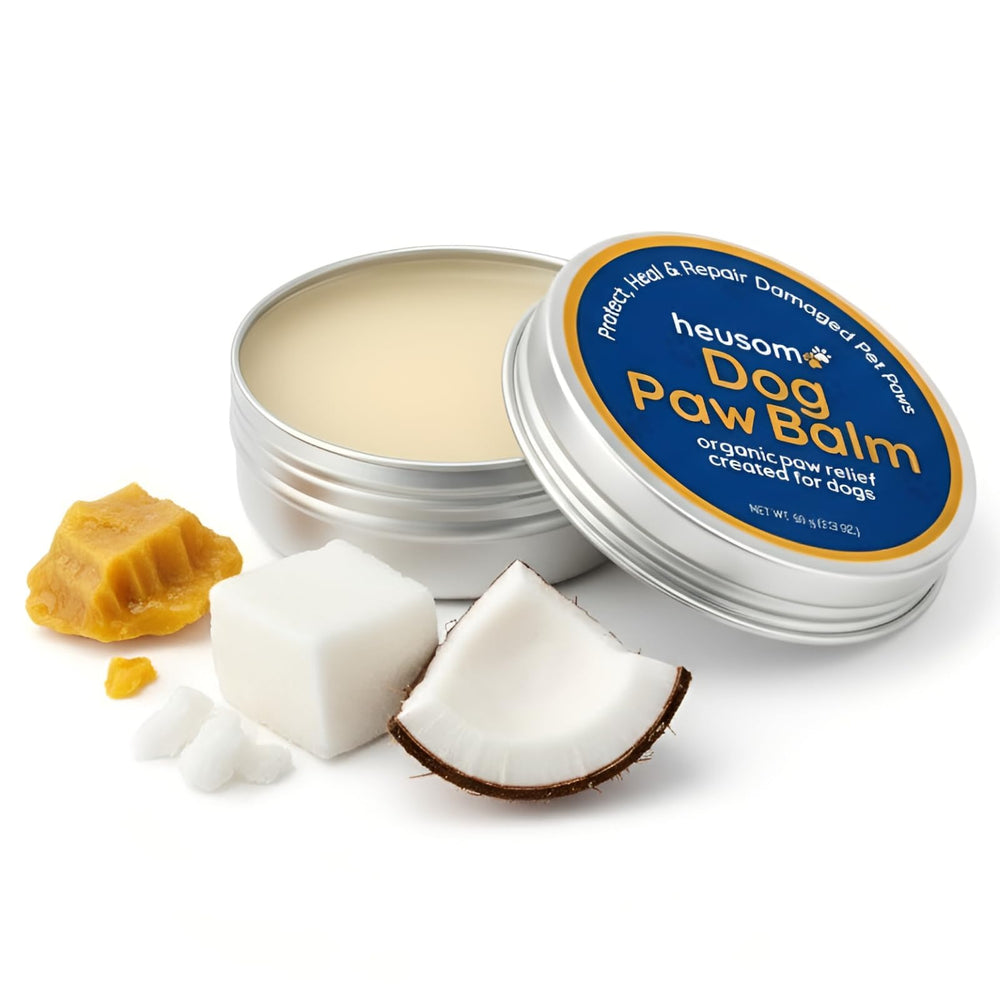 Heusom Silent Groom Pro – pot crème pattes, hydratation naturelle et protection quotidienne.