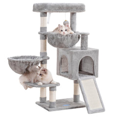 Hey-brother arbre-a-chat structure-confort: escalade naturelle et repos confortable