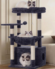 Heybly Arbre Chat - Palier Grand Doux pour repos luxueux et confortable.