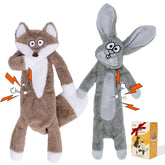 Jouet HGB Lapin sans garniture, stimulation durable et sans dégâts.